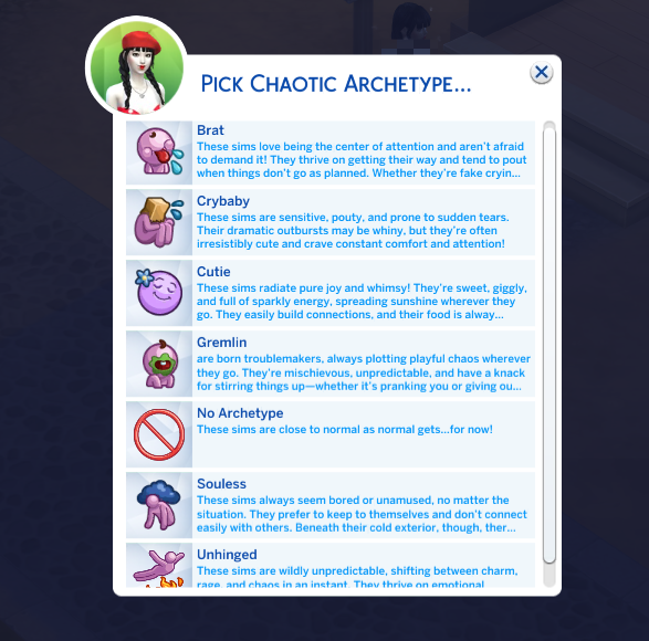 Chaotic Archetypes